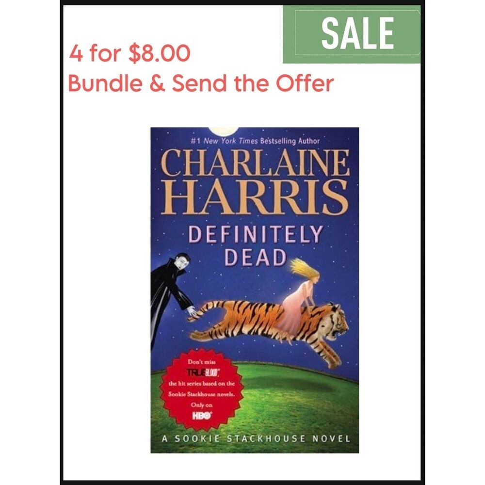 Definitely Dead Book True Blood Sookie Stackhouse